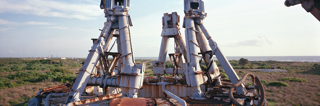 Rocket Thrust Mounts, Gemini Titan Complex 19, Cape Canaveral Ai